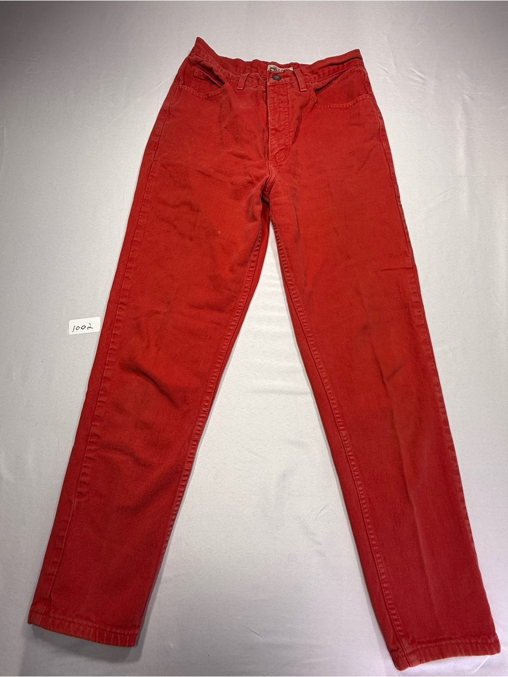 Guess Men's Straight Jeans in Bold Red